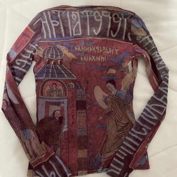 cop copine mesh top - Picture 3 of 3